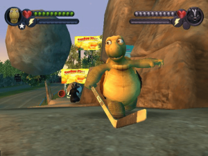 Over the Hedge (USA) Game Play Snaps